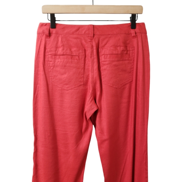 CAbi Wide Leg Pants in Coral - Picture 7 of 15